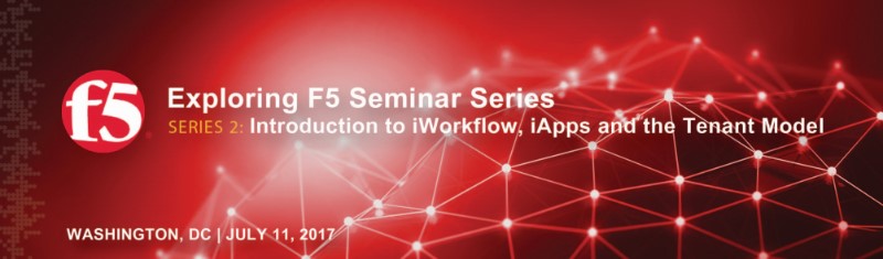 Exploring F5 Seminar Series - The New Network Boundary