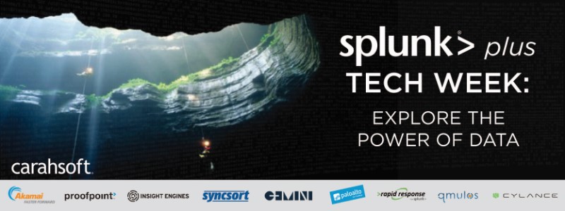 Splunk Plus Tech Week: Explore the Power of Data & Spelunking