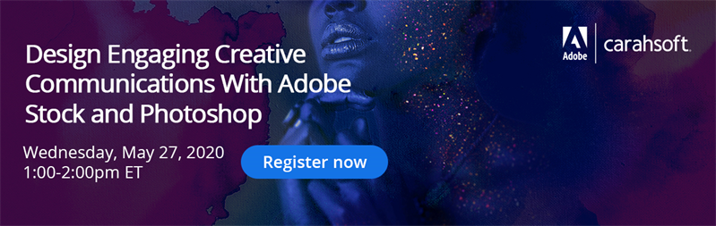Design Creative Communications With Adobe Stock and Photoshop