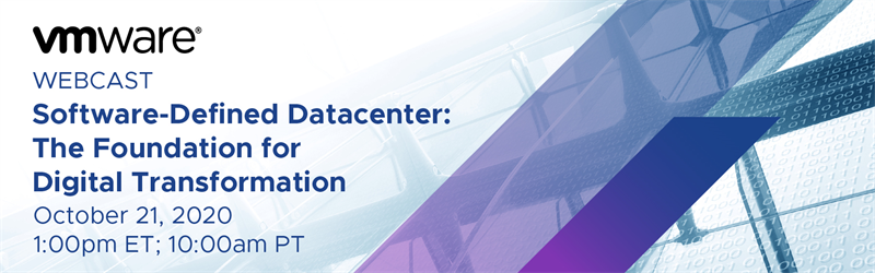 Software-Defined Datacenter: The Foundation for Digital Transformation