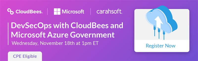 DevSecOps with CloudBees and Microsoft Azure Government 