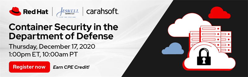 Container Security in the DoD Webinar