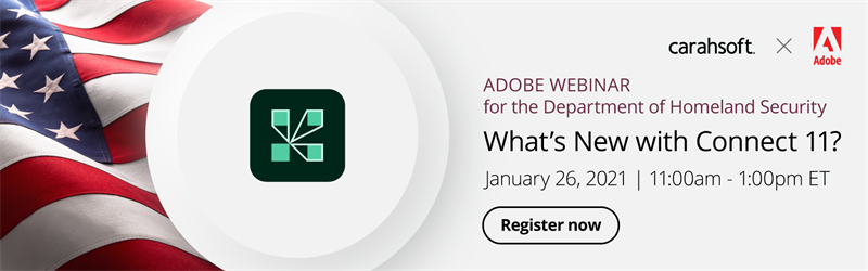Adobe Webinar for DHS: What's New with Connect 11?
