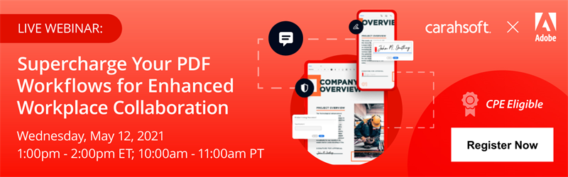 Adobe Webinar: Supercharge Your PDF Workflows for Enhance Workplace Collaboration