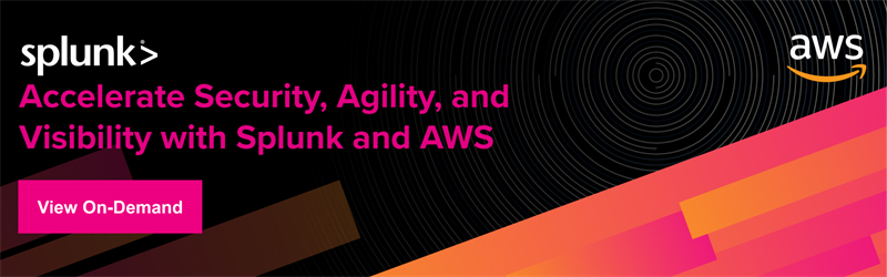 Accelerate Security, Agility, and Visibility with Splunk and AWS