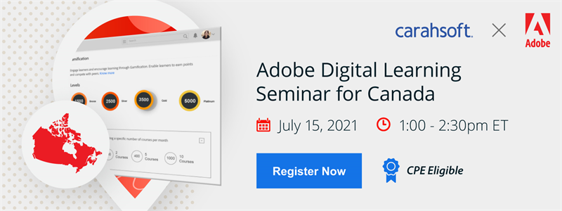 Adobe Digital Learning Seminar for Canada