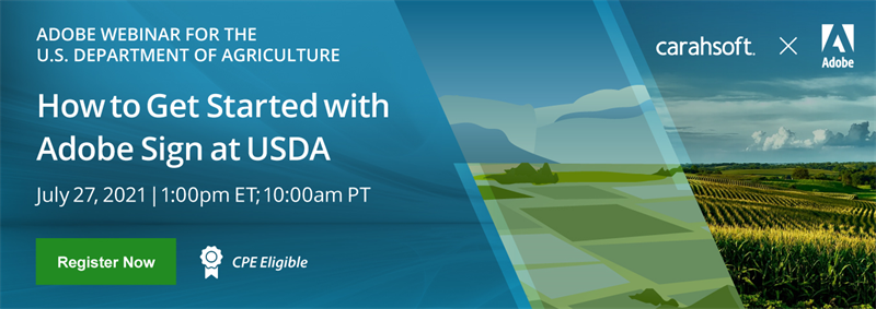 Adobe Webinar for the USDA: How to Get Started with Adobe Sign at USDA