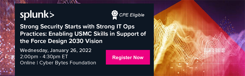 Strong Security Starts wtih Strong IT Ops Practices: Enabling USMC Skills in Support of the Force Design 2030 Vision