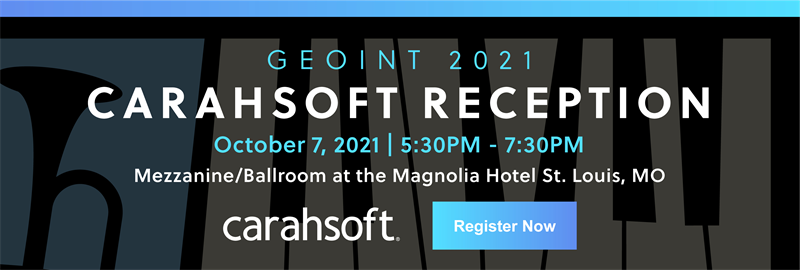 Carahsoft networking reception at GEOINT 2021