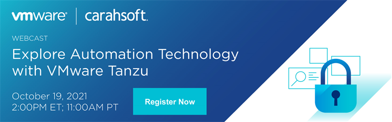 Explore Automation Technology with VMware Tanzu