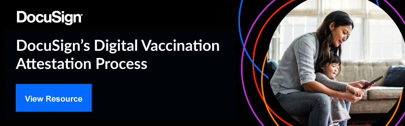 DocuSign Vaccination Attestation