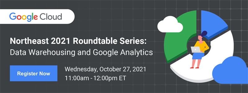 Northeast Roundtable Series: Google Analytics RegisterNow