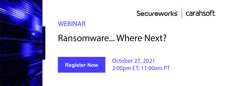 Secureworks Ransomware Webinar