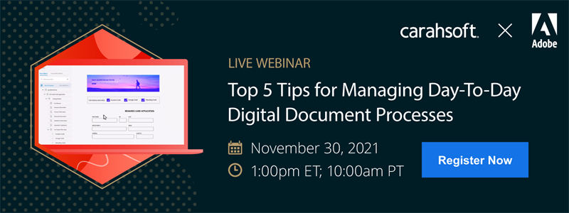 Top 5 Tips for Managing Day-To-Day Digital Document Processes
