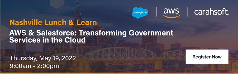 AWS & Salesforce: Transforming Licensing, Permitting, and Inspections in the Cloud