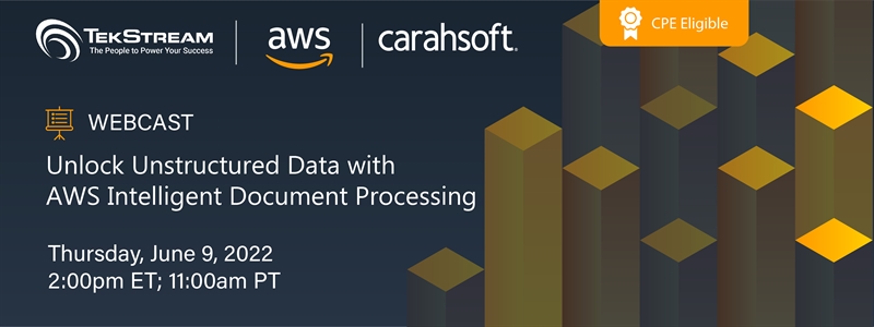 Unlock Unstructured Data with AWS Intelligent Document Processing