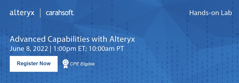 Alteryx Virtual Series Pt. 1