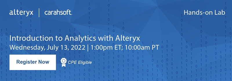 Alteryx - CPE Additional Information