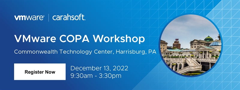 VMware COPA Workshop