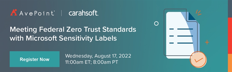 Meeting Federal Zero Trust Standards with Microsoft Sensitivity Labels