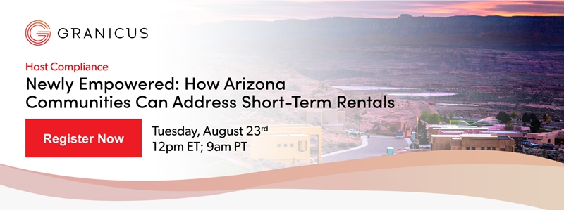 Newly Empowered: How Arizona Communities Can Address Short-Term Rentals