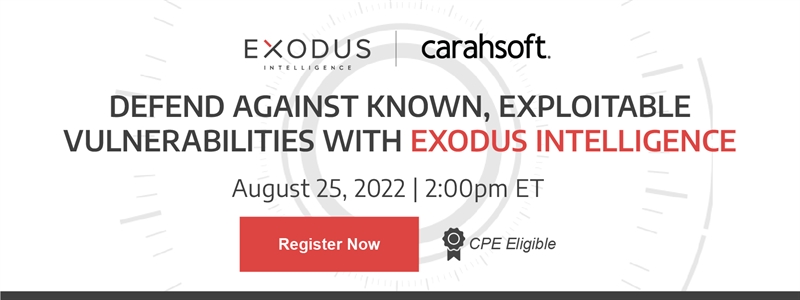 Defend Against Known, Exploitable Vulnerabilities with Exodus Intelligence 