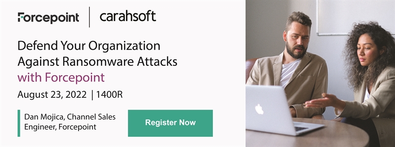 Defend Your Organization Against Ransomware with Forcepoint - Register now by clicking here!