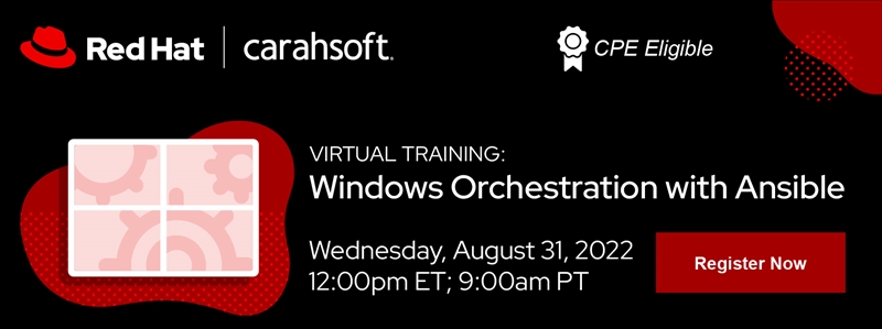 Windows Orchestration with Ansible Training