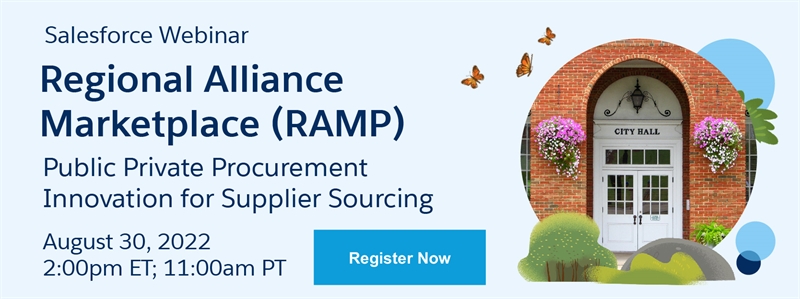 Regional Alliance Marketplace (RAMP): Public Private Procurement Innovation for Supplier Sourcing