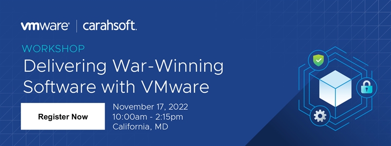 Delivering War-Winning Software with VMware