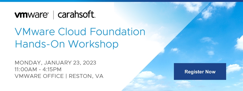 VMware Cloud Foundation Hands on Workshop