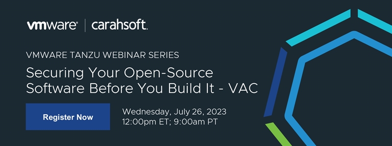 Securing Your Open-Source Software Before You Build It - VMware Application Catalog