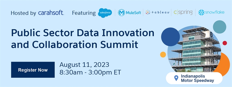 Public Sector Data Innovation and Collaboration Summit