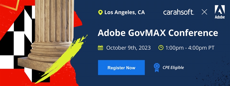 Adobe GovMAX Conference
