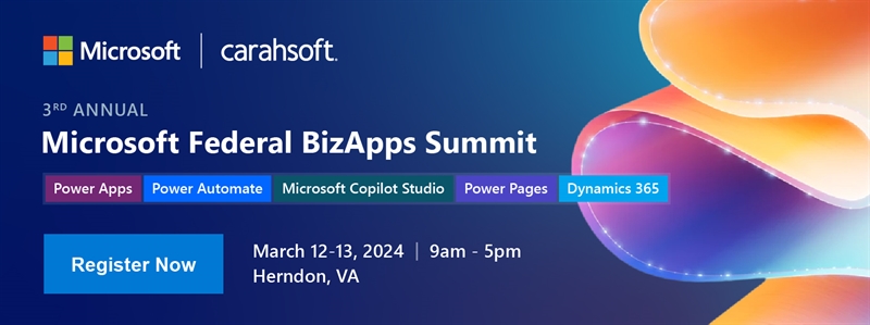 Microsoft Federal BizApps Summit 