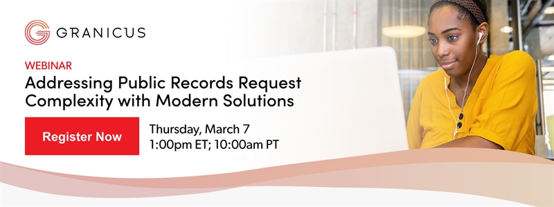 Addressing Public Records Request Complexity with Modern Solutions