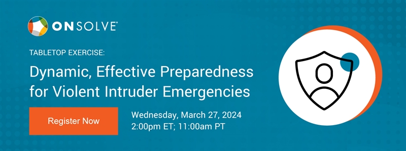 Tabletop Exercise: Dynamic, Effective Preparedness for Violent Intruder Emergencies