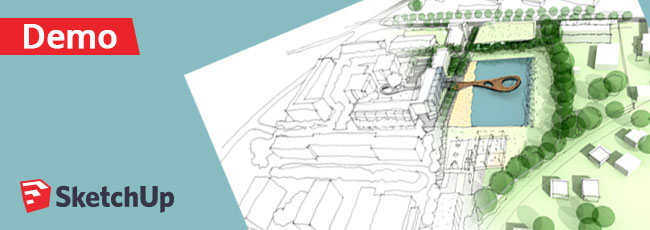 SketchUp Demo: Landscape Architecture