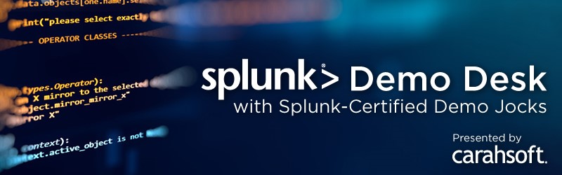 Splunk, Demo, IT Operations