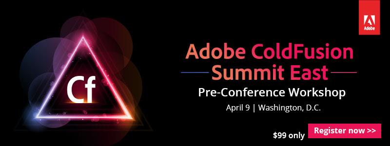 Adobe ColdFusion Summit East 2019