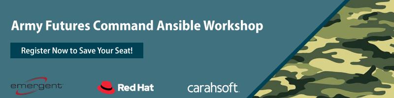 Army Futures Command Ansible Workshop