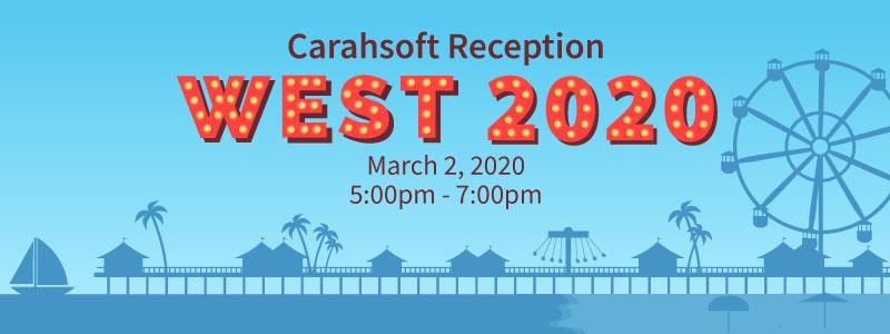 Carahsoft Reception WEST 2020