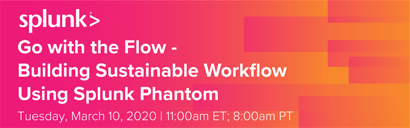 Workflow Splunk Phantom