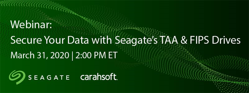 Secure Your Data with Seagate's TAA & FIPS Drives