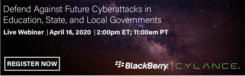 SLED, Cyberattacks, BlackBerry Cylance